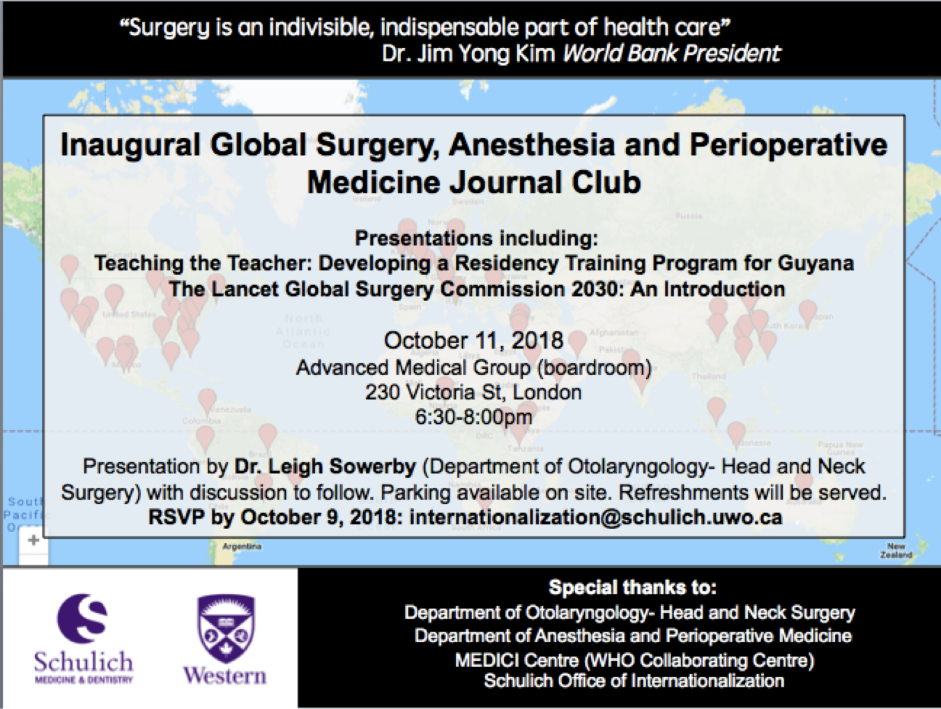 Inaugural Global Surgery, Anesthesia and Perioperative Medicine Journal Club